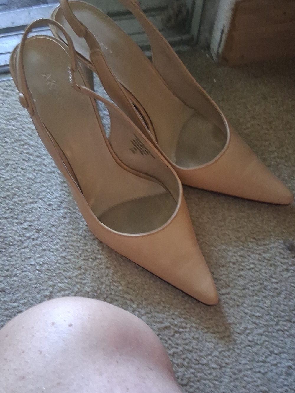 Anne klein sling backs